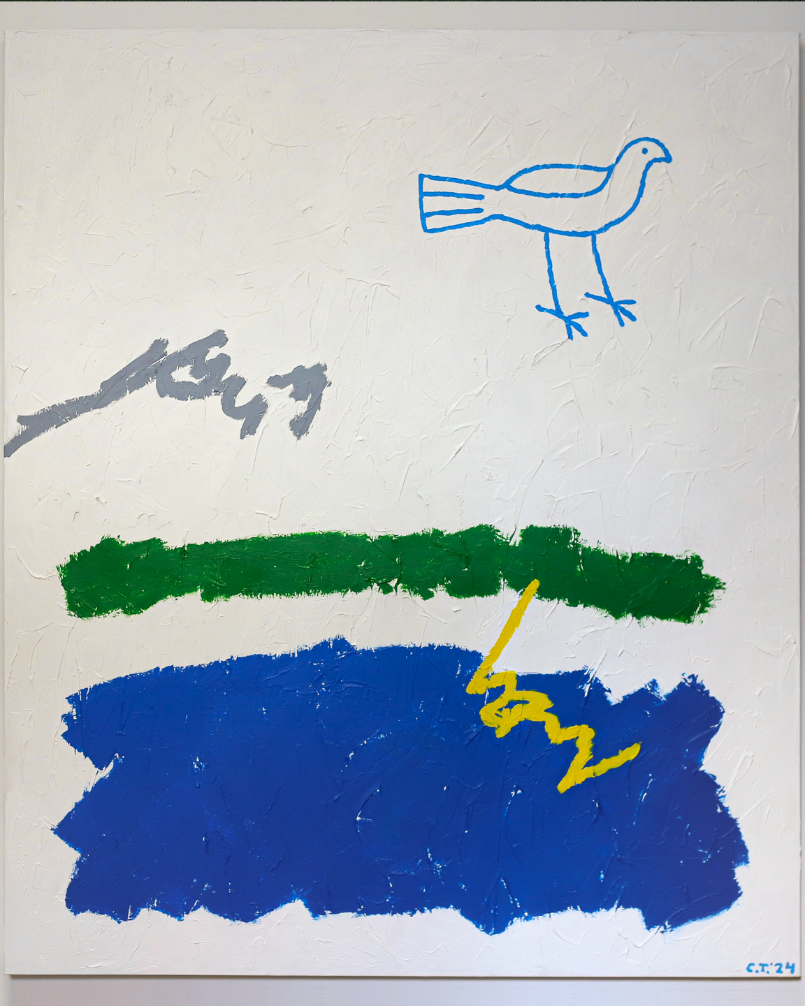 "Pour le Sport" 48 x 36 *vendue*