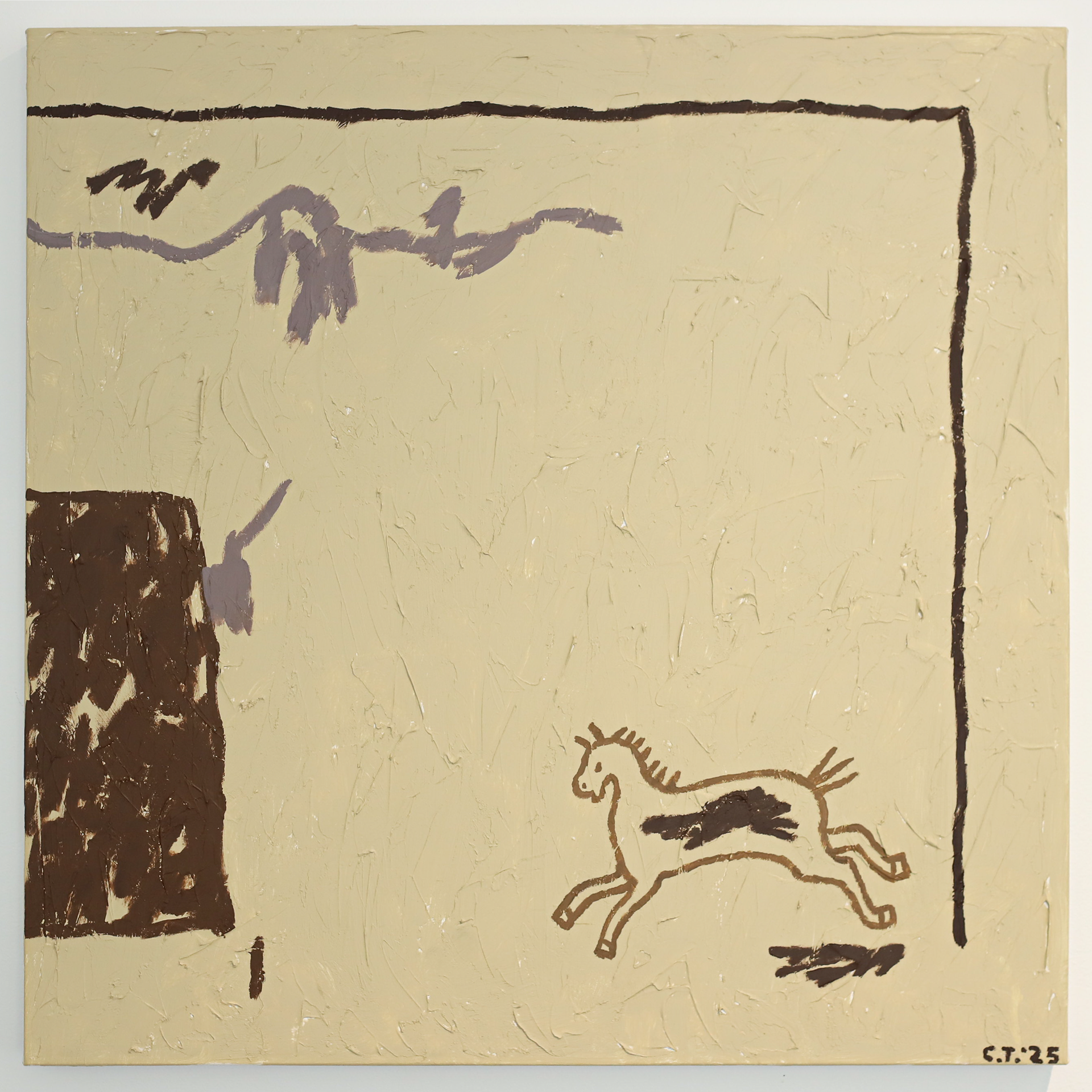 "Argile" 30 x 30 *disponible* 500$