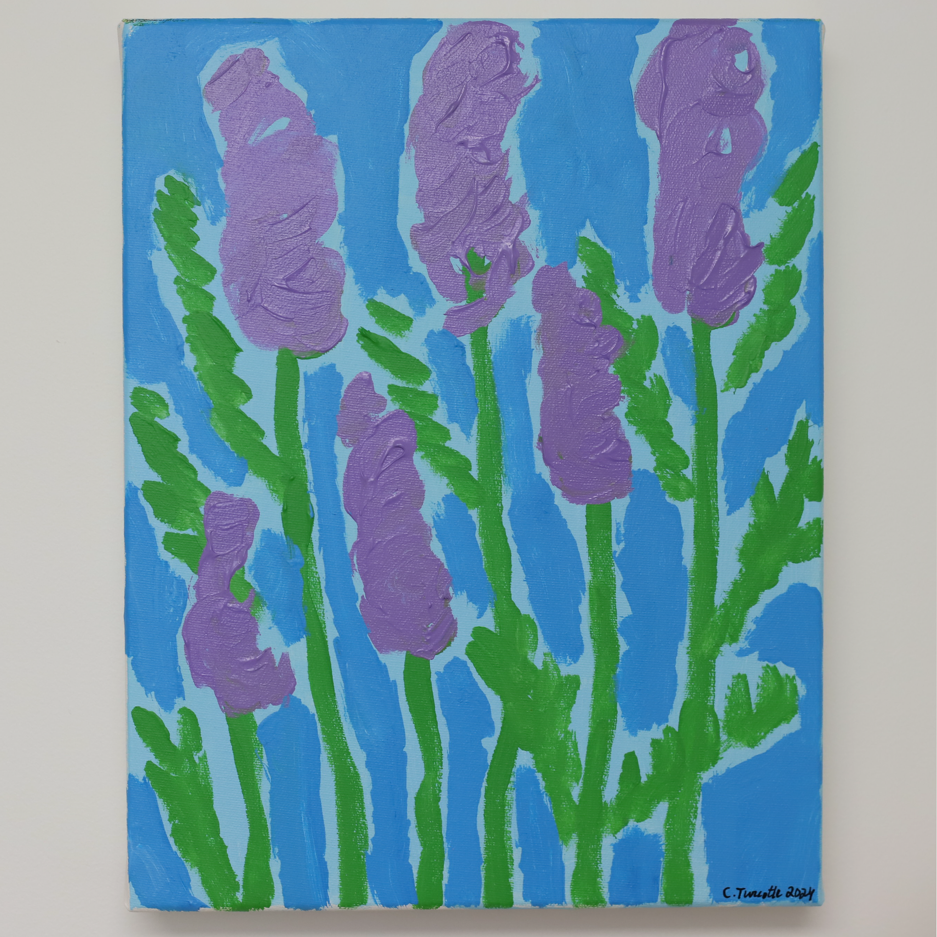 "Lavande" 14 x 11 *vendue*