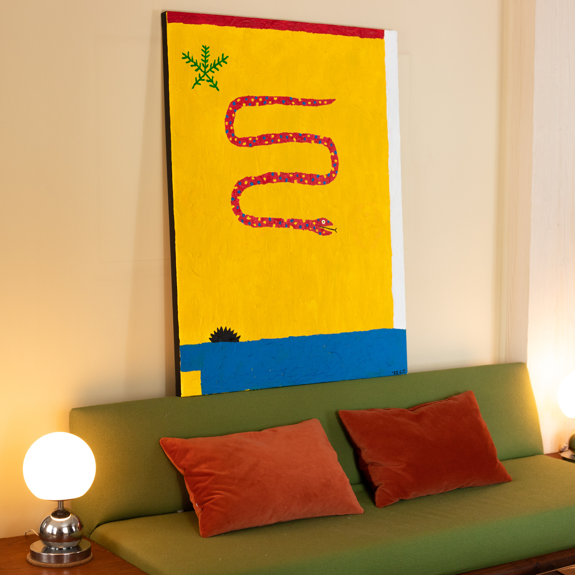 "J'ai beaucoup de questions sans réponses" 36x48 *vendue*