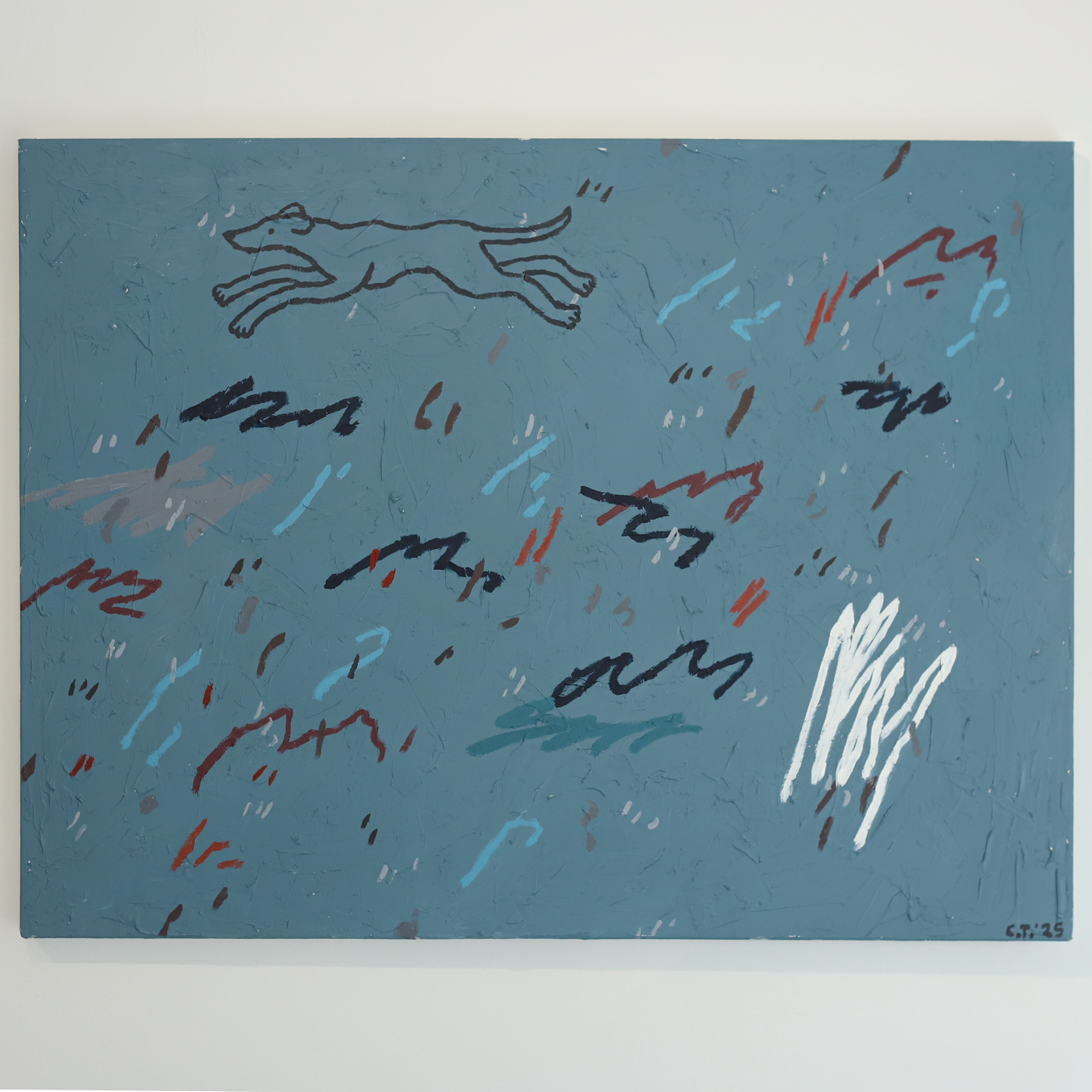 "Le Coureur" 40 x 30 *disponible* 650$