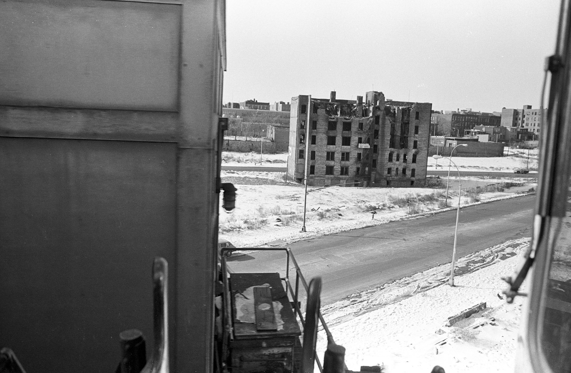 Winter South Bronx Landscape