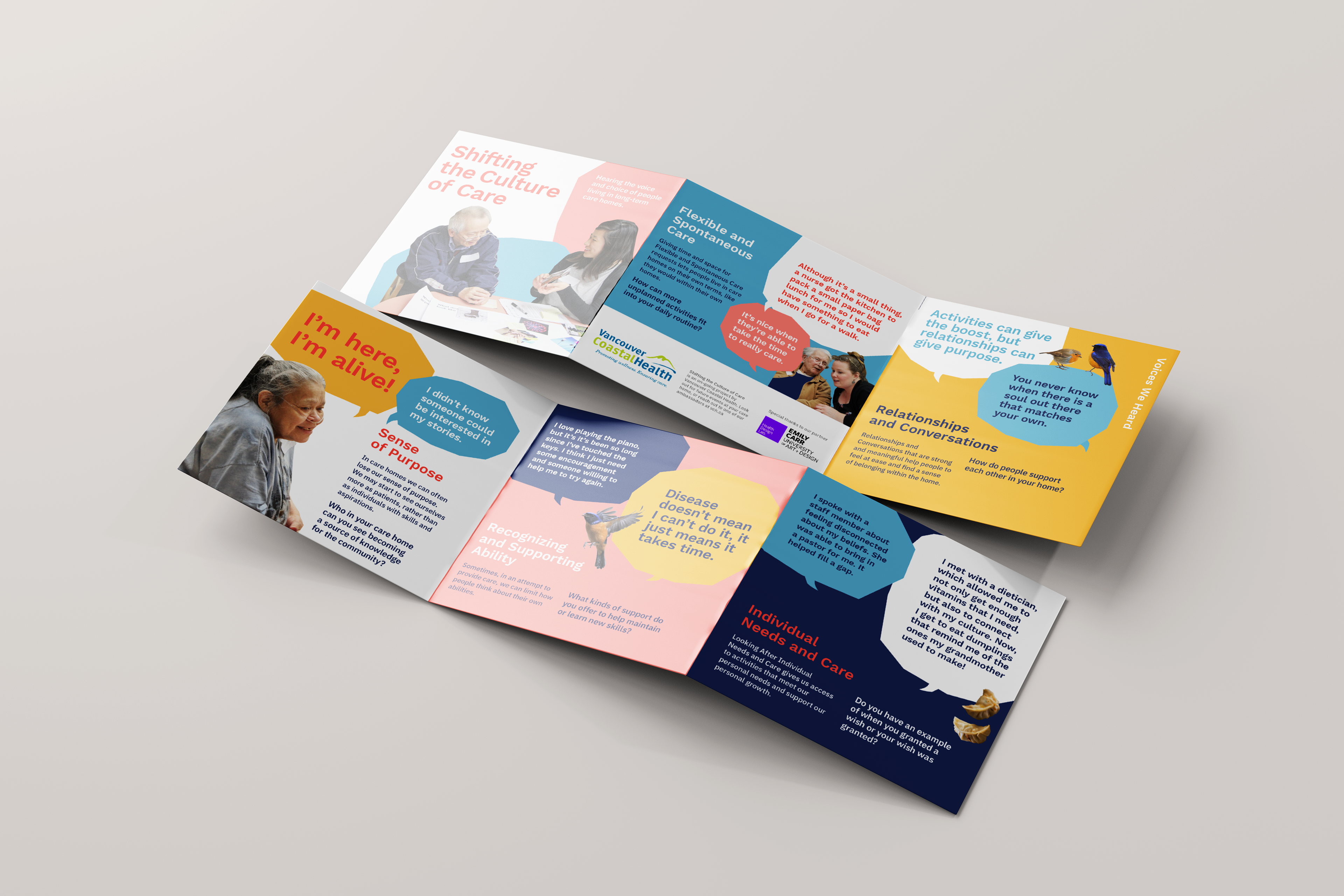 Tri-fold printed and disseminated to homes that participated in Phase 2.