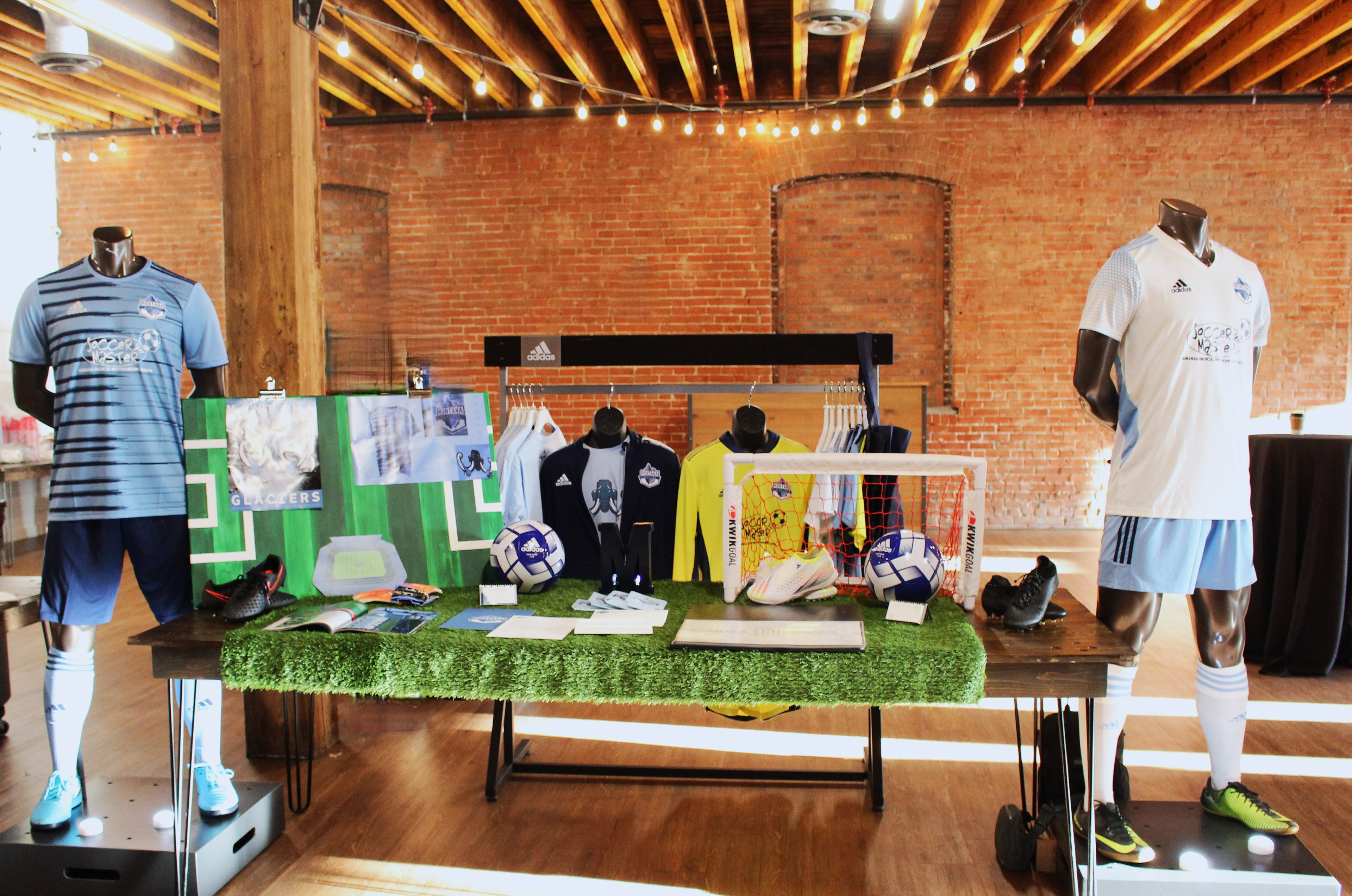 Senior Thesis Project: Fictional MLS Team "Montana Glaciers" Full Display