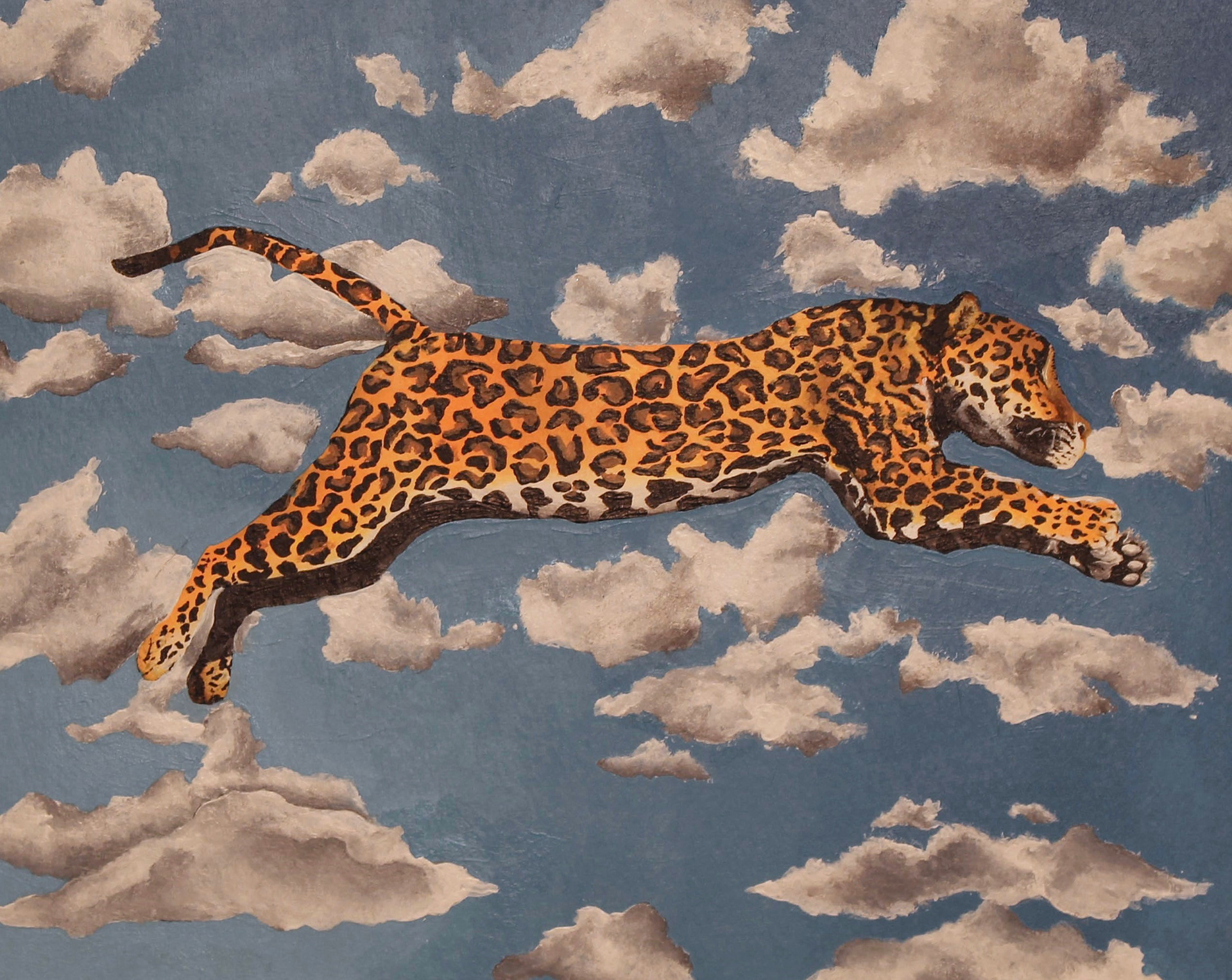 Surreal "Animals in Places They Don't Belong" painting series (Acrylic)