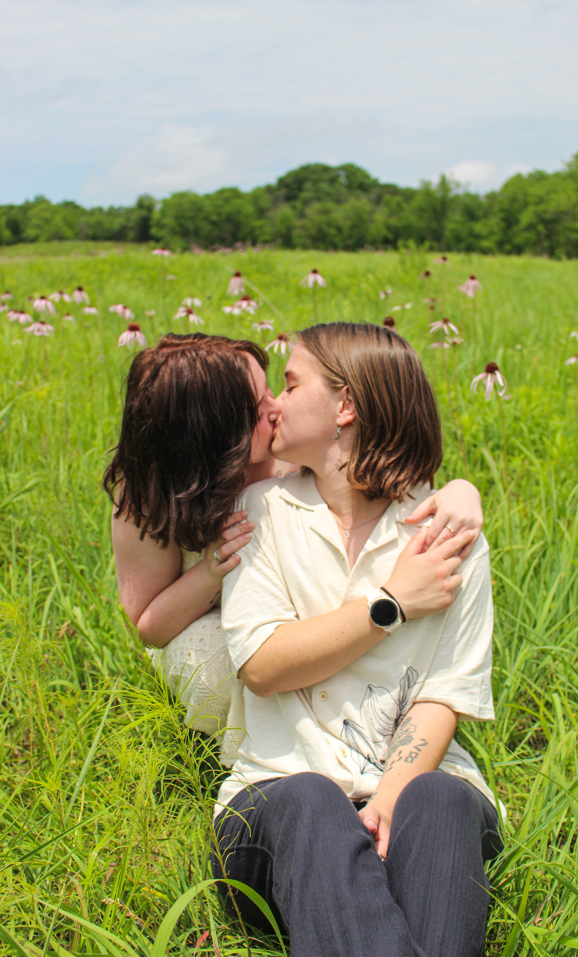 Couple Anniversary Photoshoot - Shawnee Mission Park