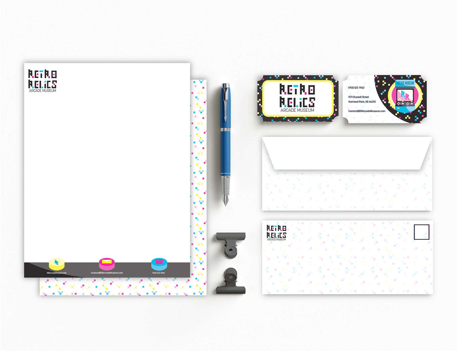 Retro Relics Stationery Set