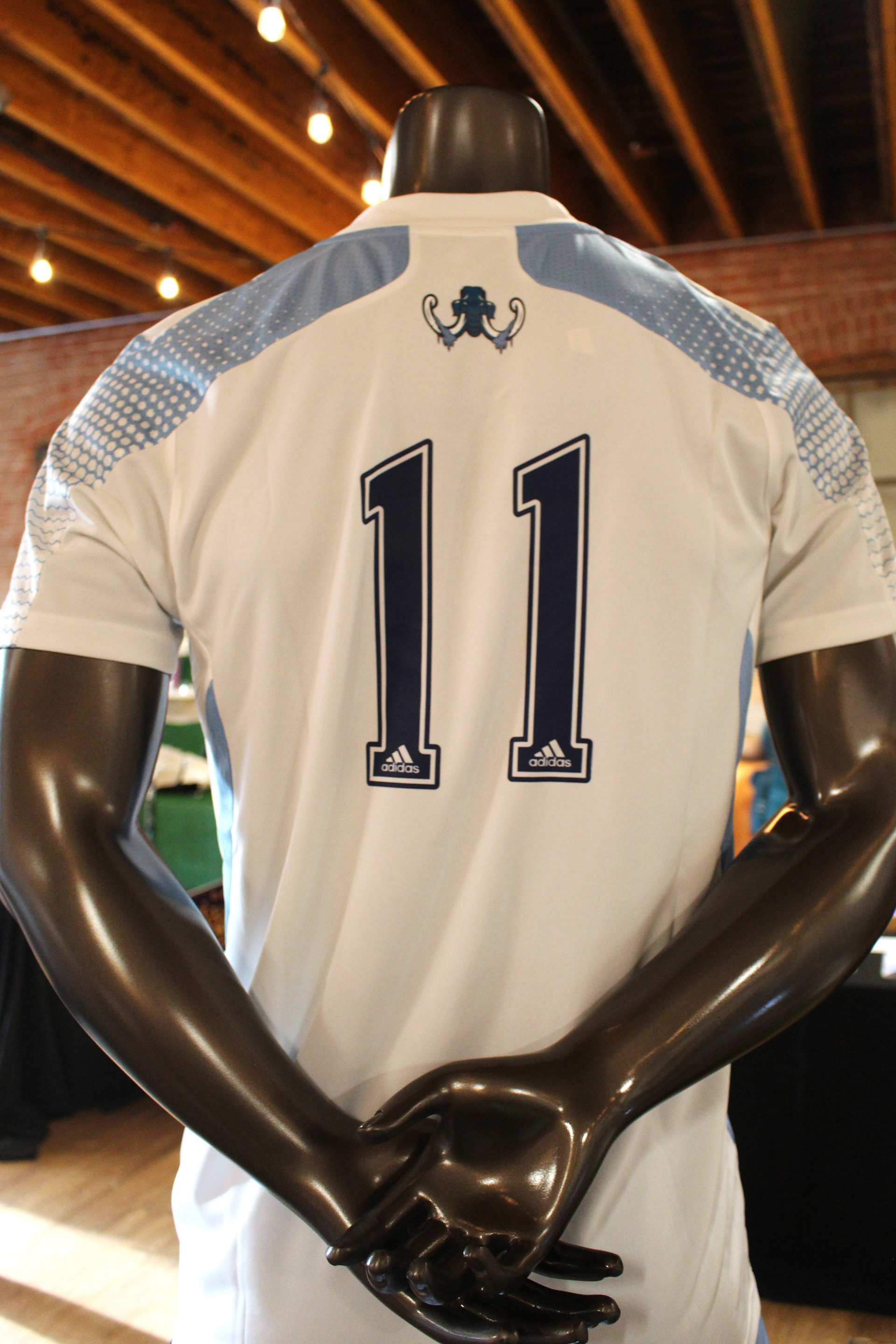 Senior Thesis Project: Fictional MLS Team "Montana Glaciers" Home Jersey (Back)