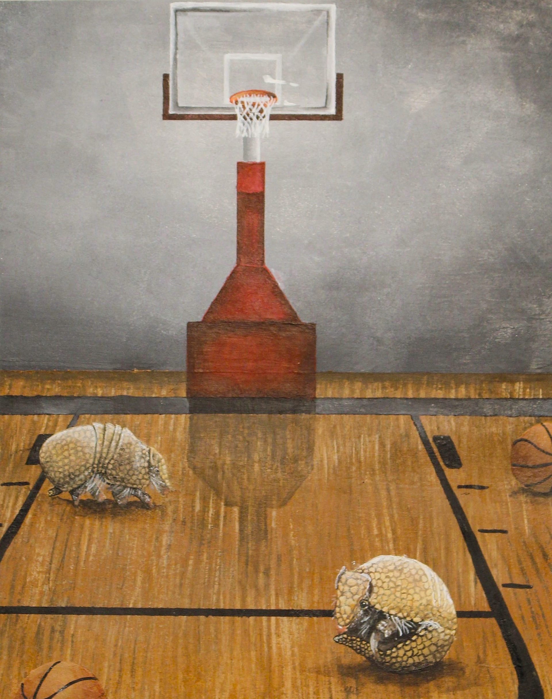 Surreal "Animals in Places They Don't Belong" painting series (Acrylic)