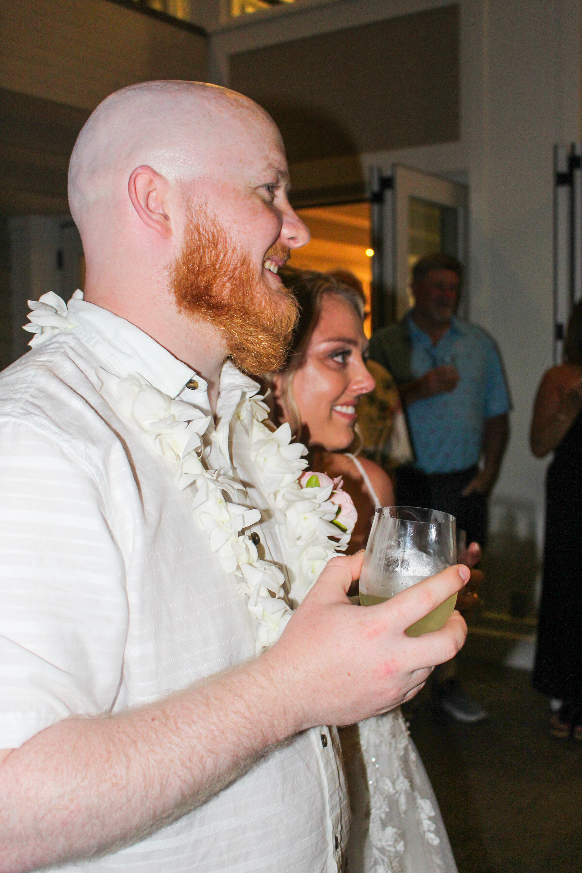 Wedding Reception Bride and Groom (Hawaii)