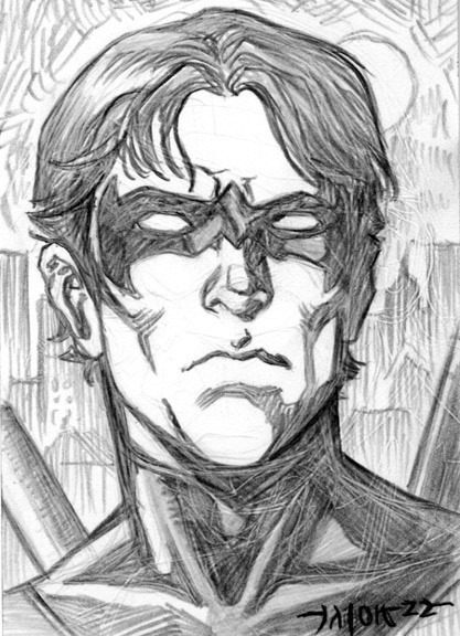Nightwing (sketch card) - 2022