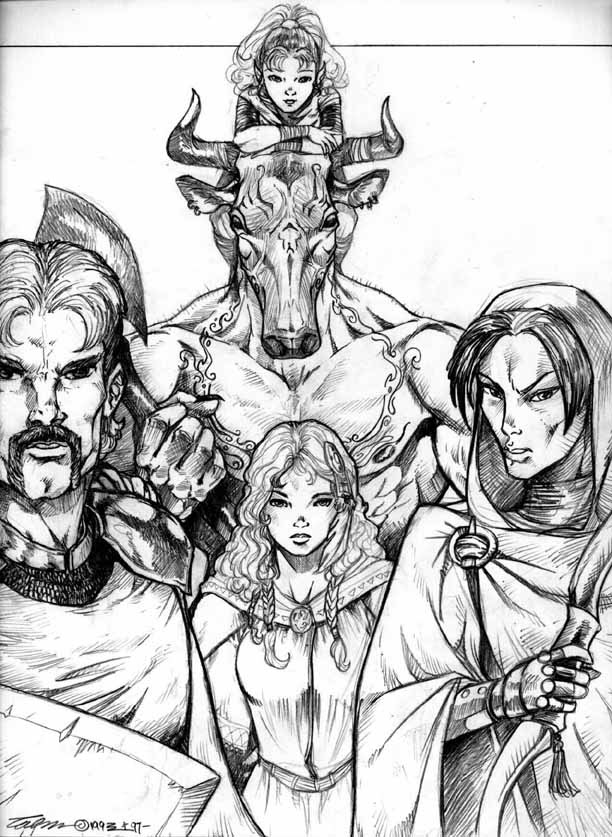 Dragonlance Heroes - 1993