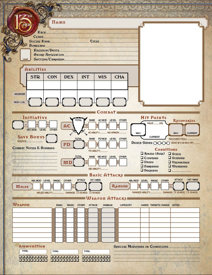 13th Age - v.1