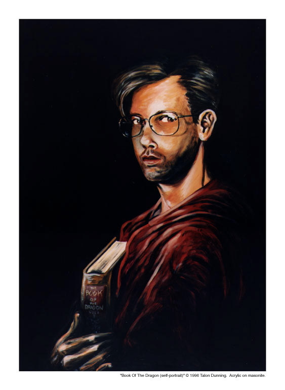 Book of the Dragon (Self Portrait) (student work) - 1996