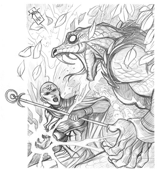 Wizard vs. Yuan-Ti - 2004