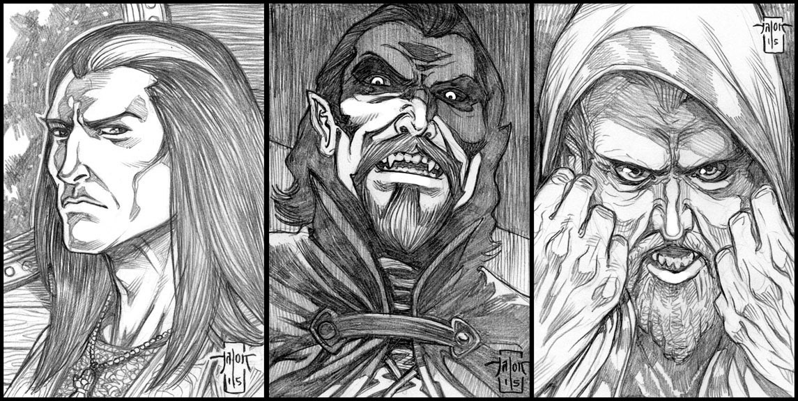 Ravenlot Fraternity of Shadows Portraits - 2015