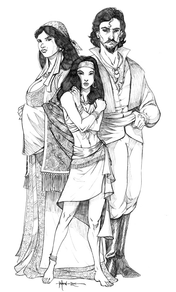 Ravenloft Half-Vistani - 2001