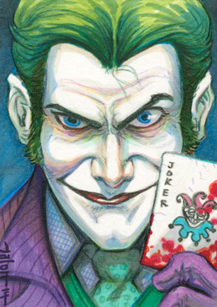 The Joker (sketch card) - 2014
