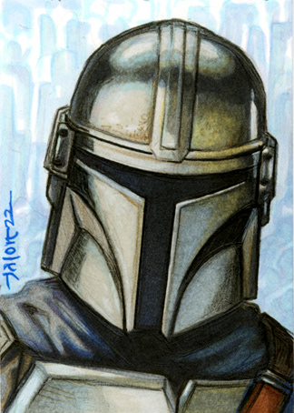 The Mandalorian (sketch card) - 2022