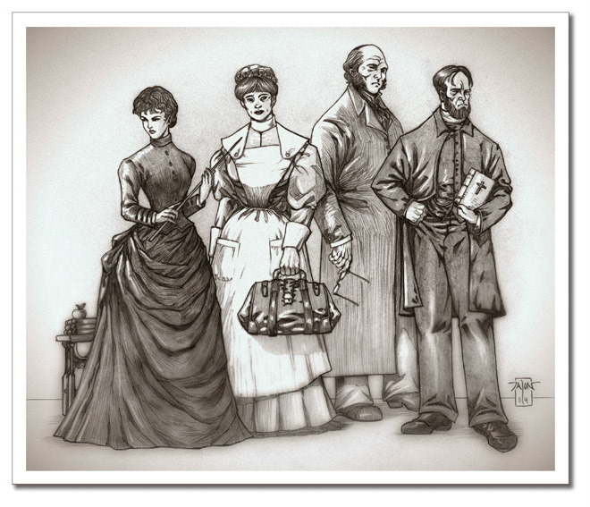 Ravenloft Masque of the Red Death: Intellectuals - 2004