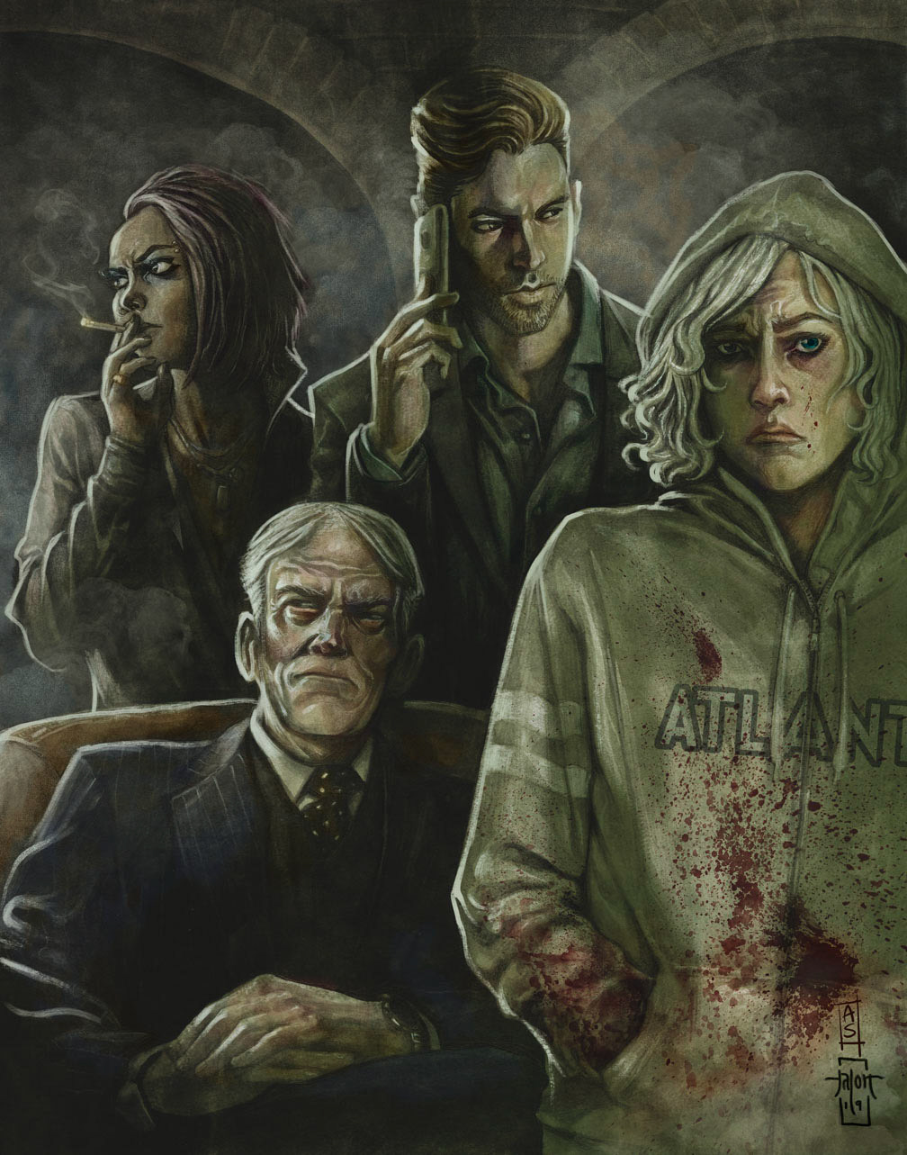 The Denizens (with Aaron Acevedo and Alida Saxon) - 2019 