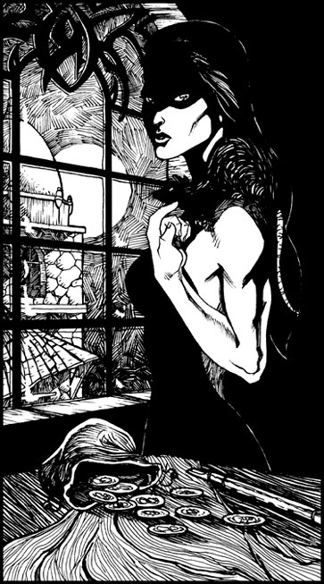 Ravenloft Tarokka: Mistress of Coins - 2003