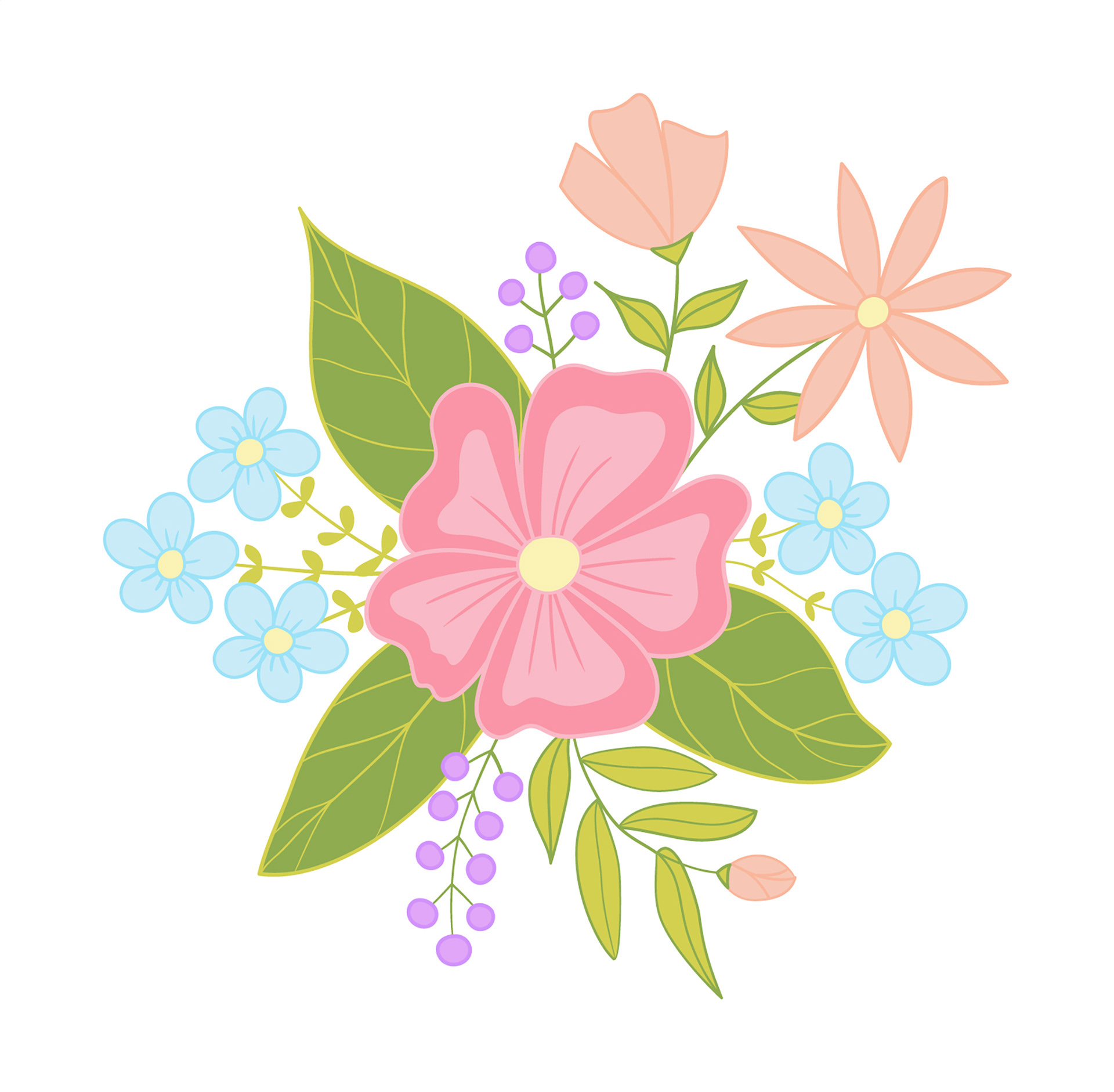 Flowers bouquet