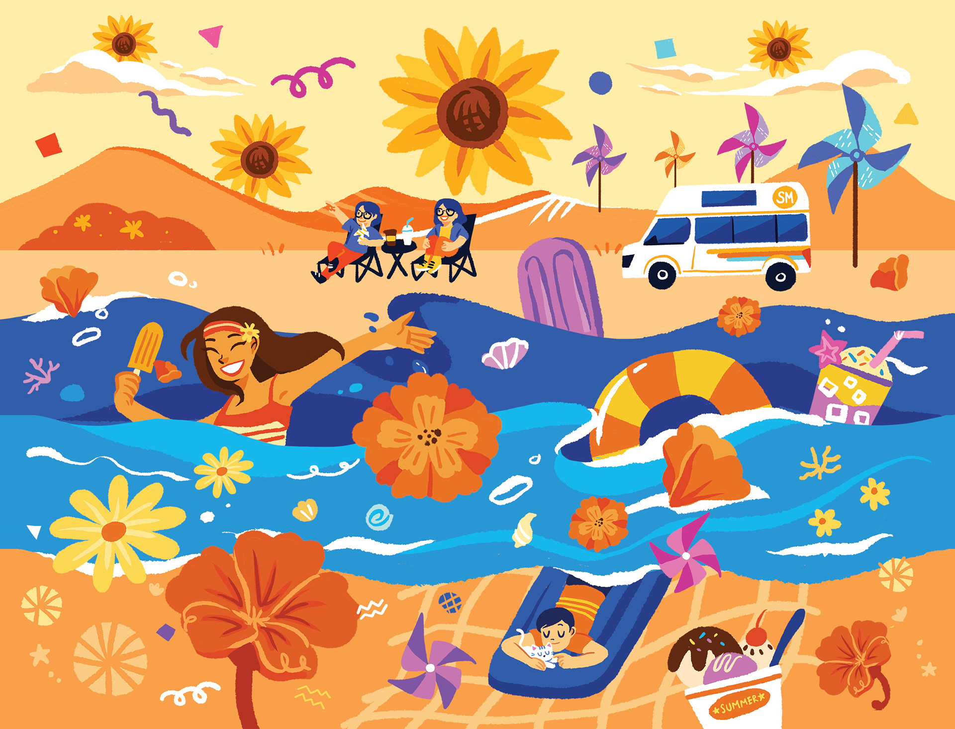 Theme: Mitr light garden, Summer is coming!