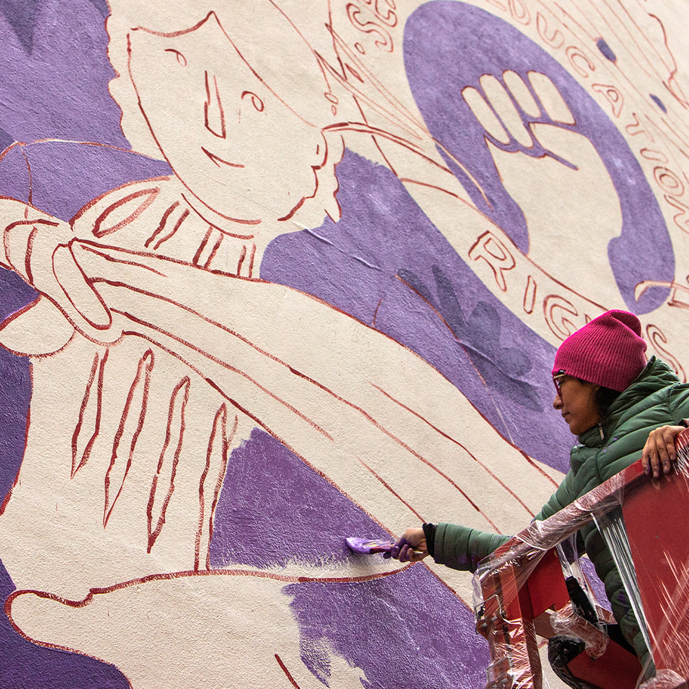 Let's purple-rate the city