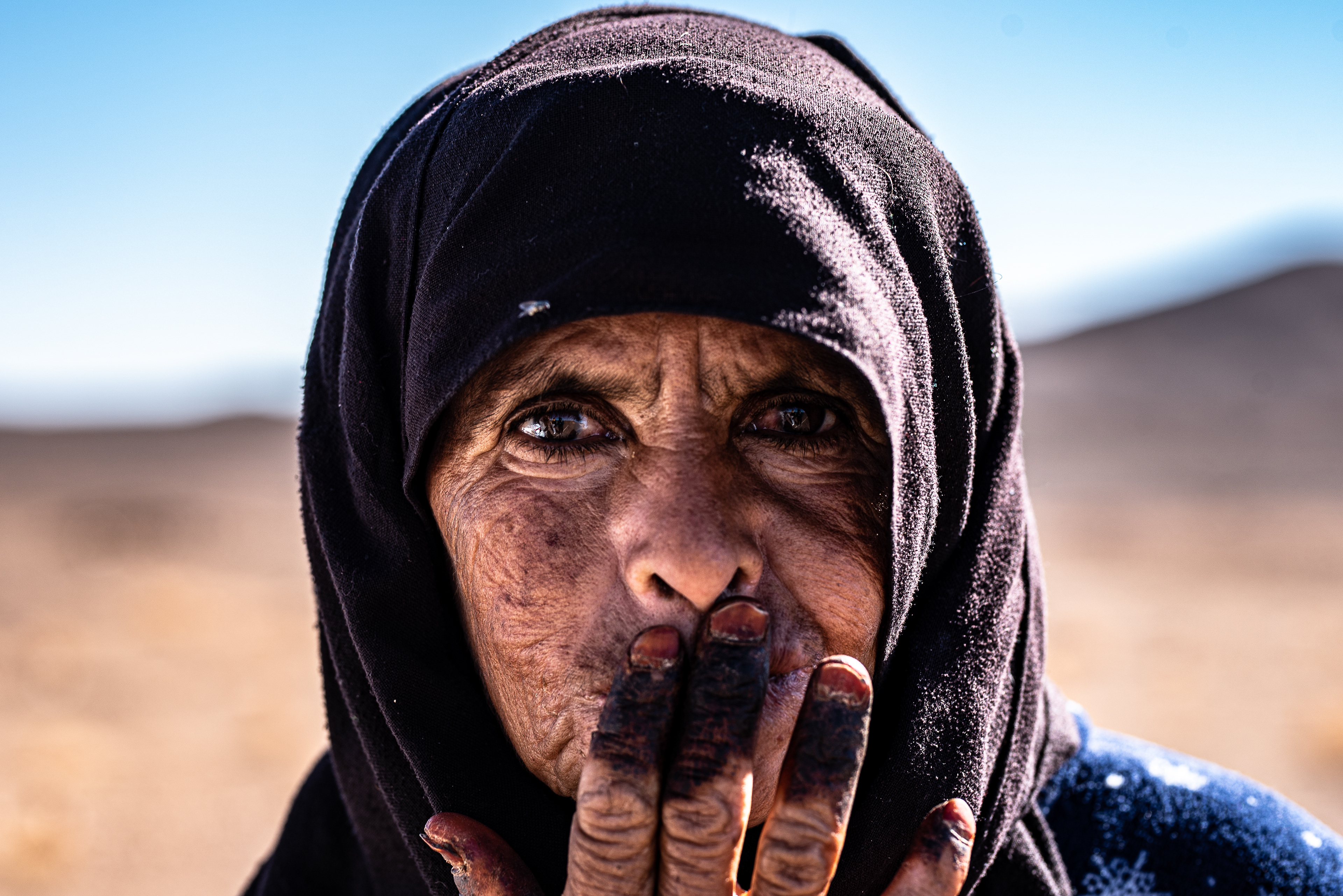 Fatima. Sahara Desert. Berber Nomadism