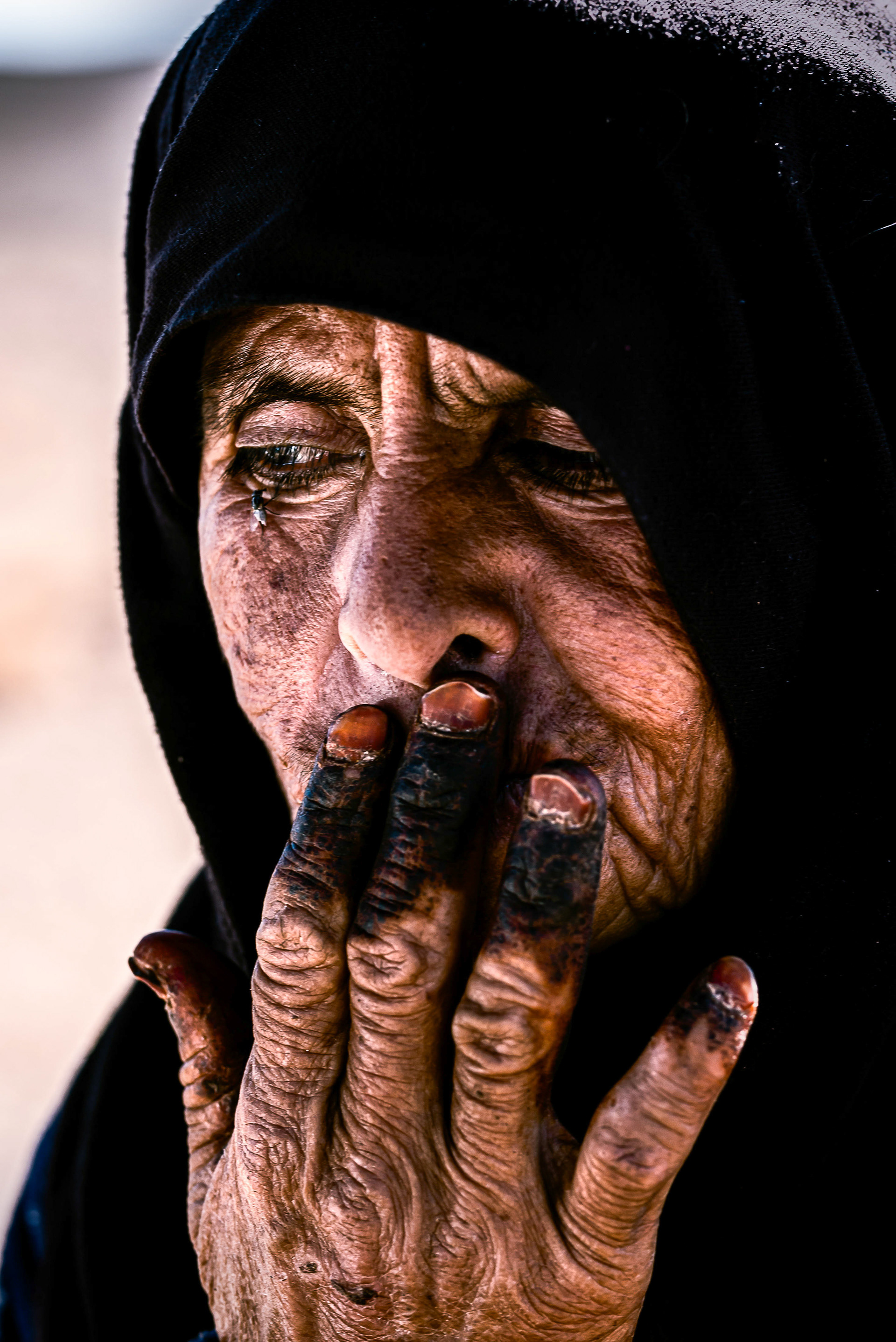Fatima. Sahara Desert. Berber Nomadism