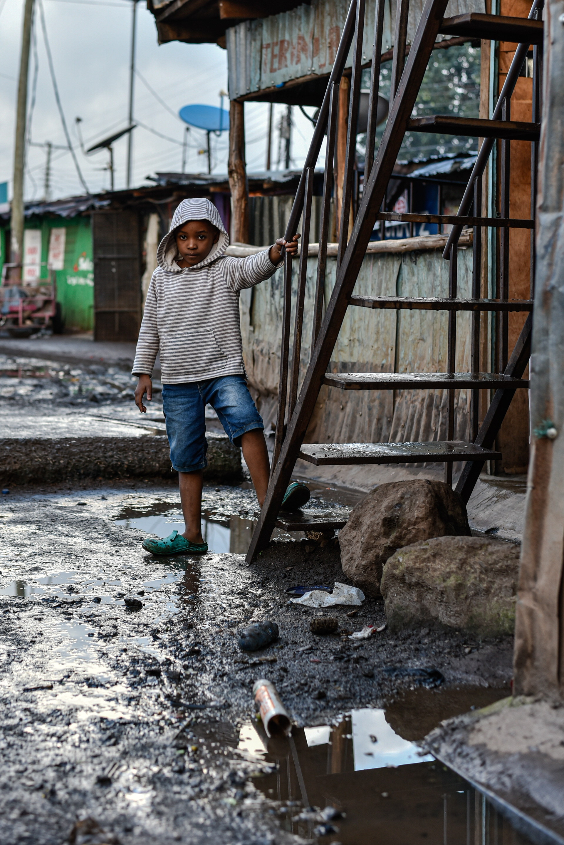 Child from Libera slum