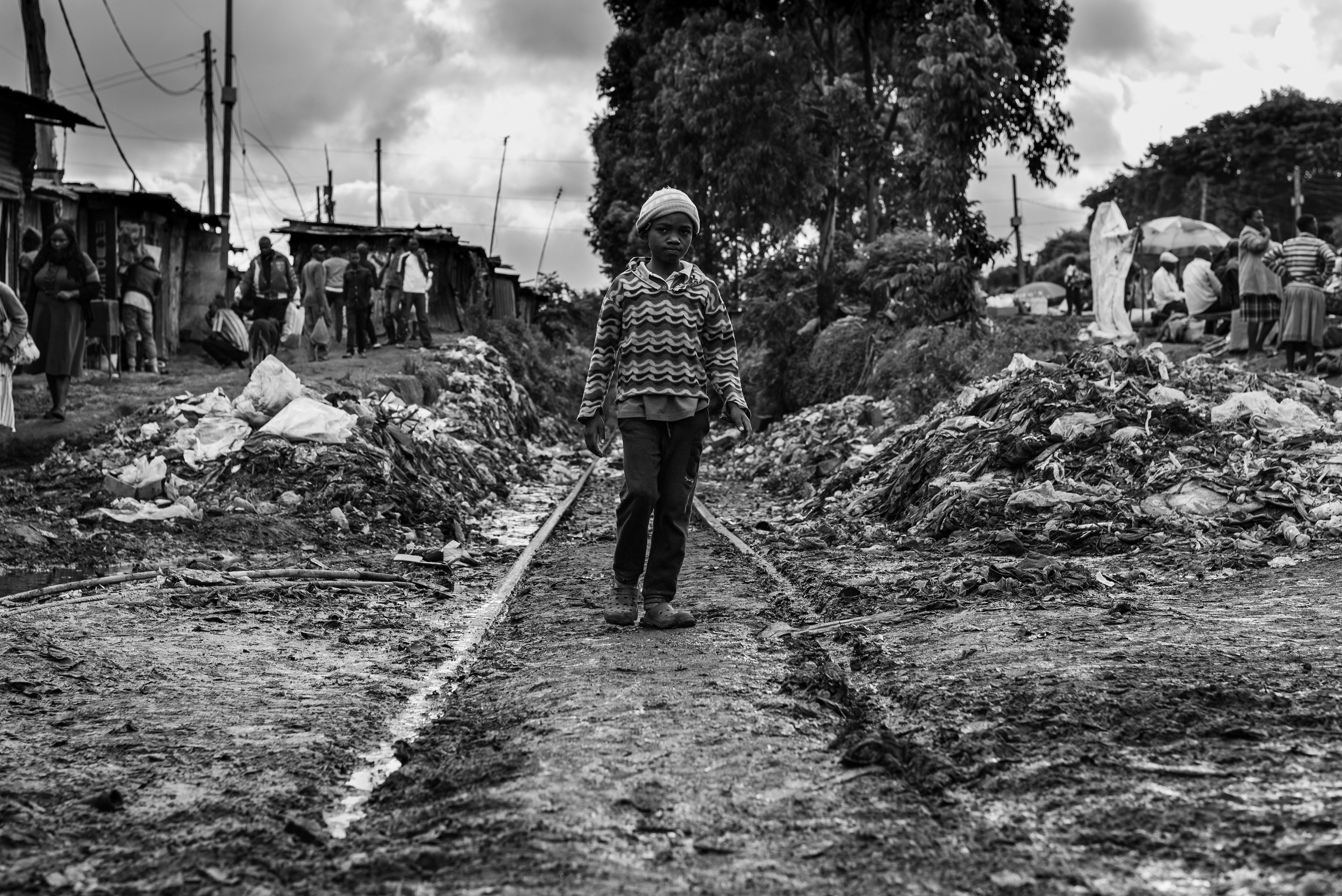 Child from Libera slum