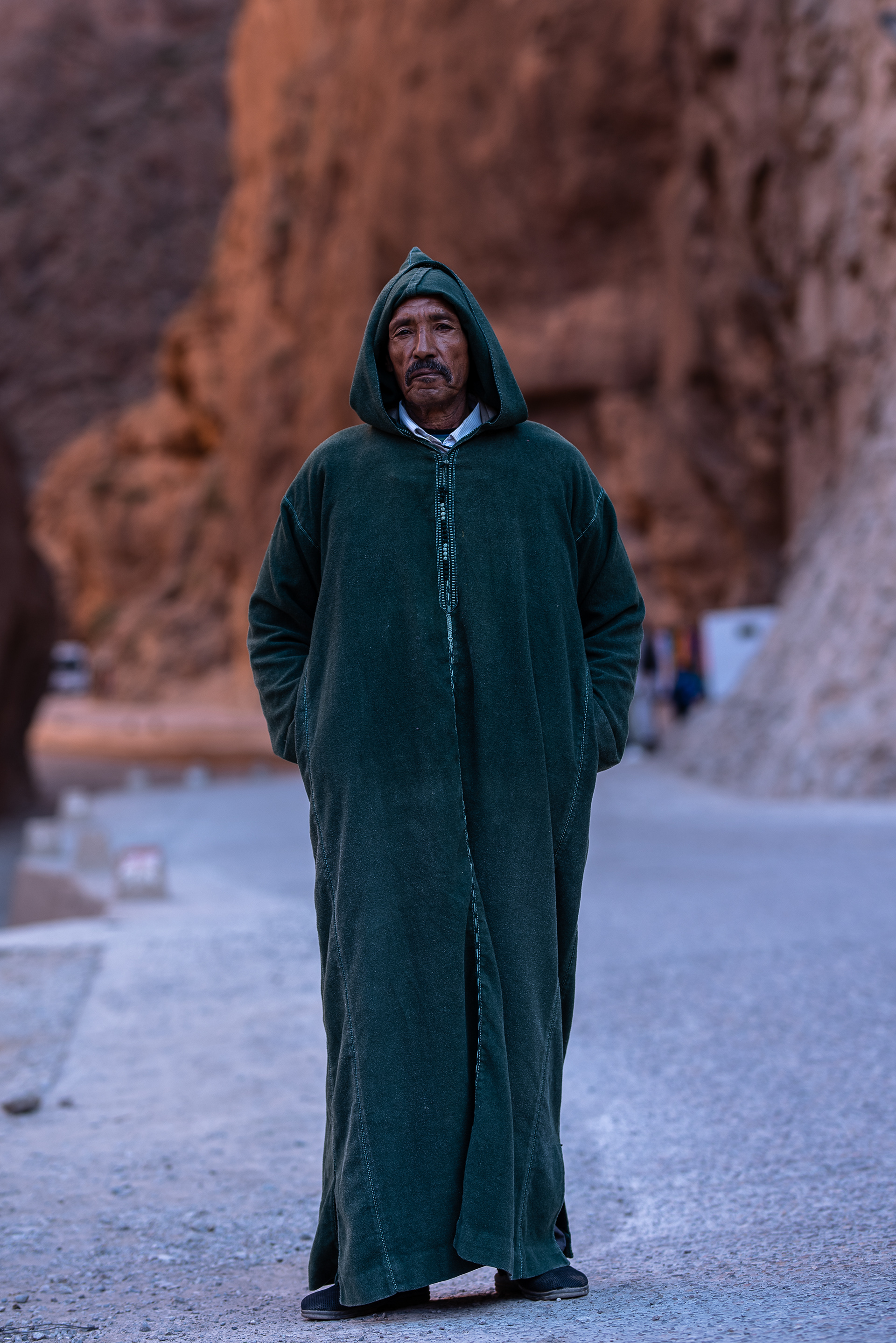 The Atlas Man. Todgha Gorge, Morocco