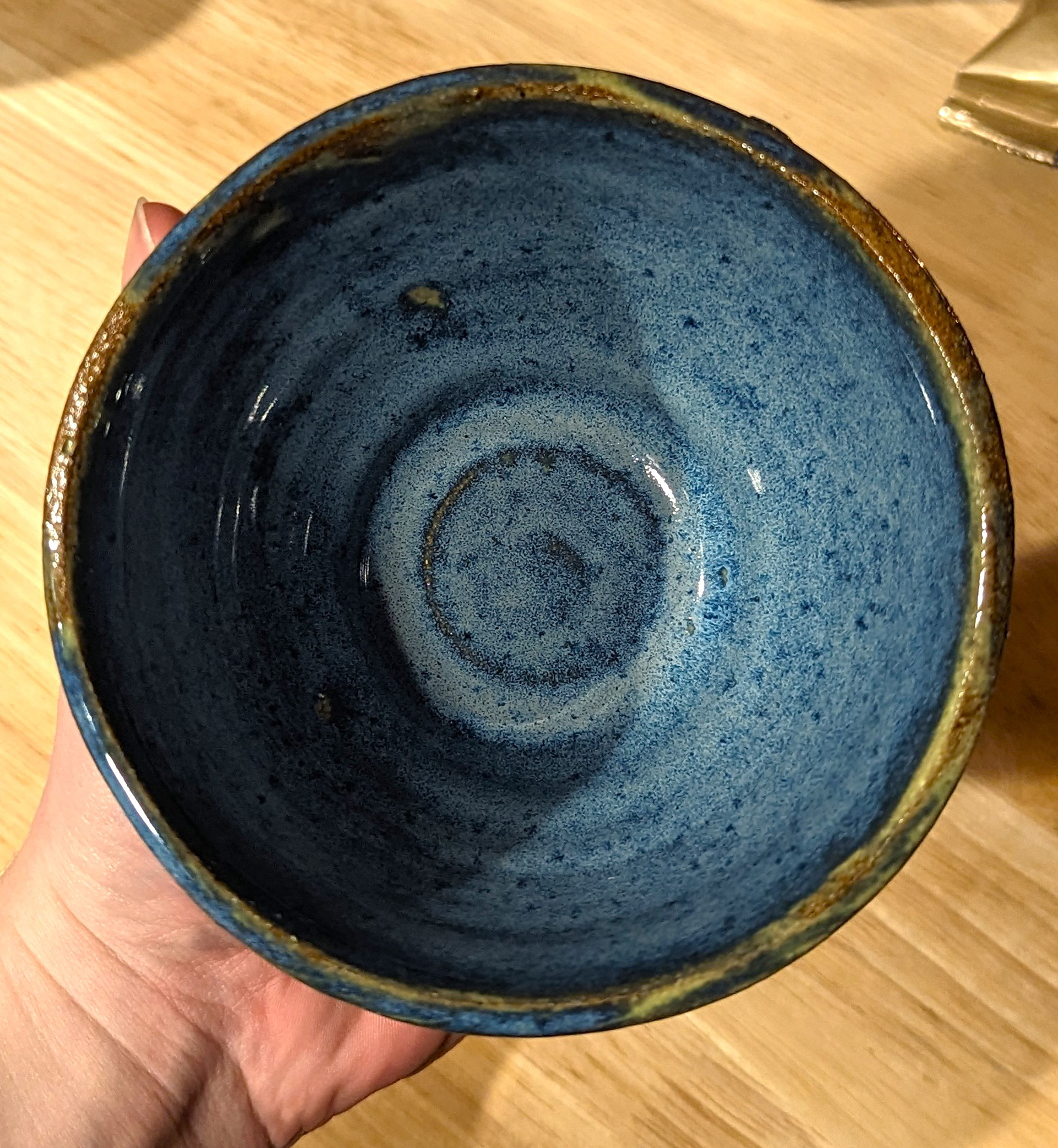 Very tall bowl - interior
