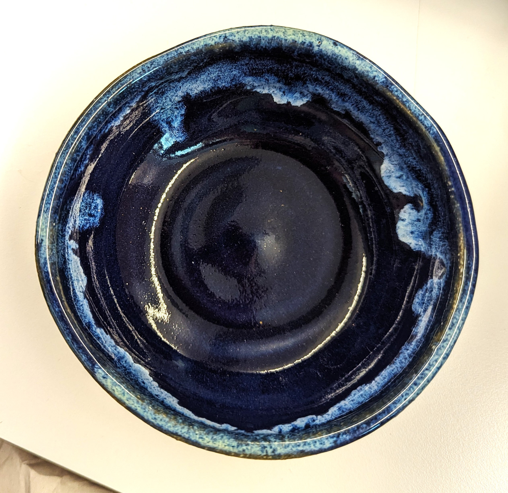 Small wonky bowl - interior