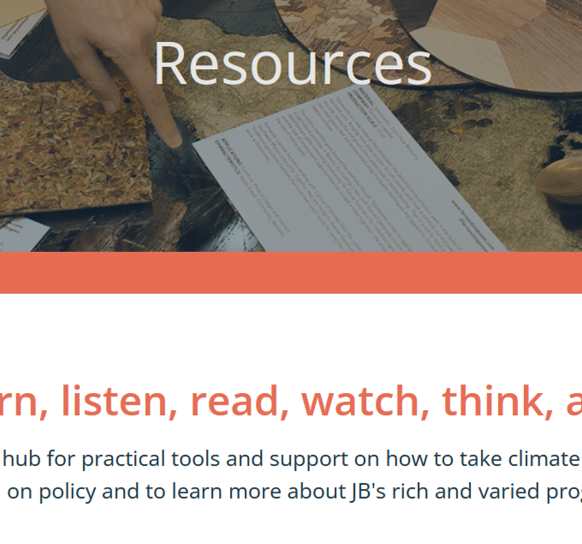 Creative Climate Tools (Julie's Bicycle)