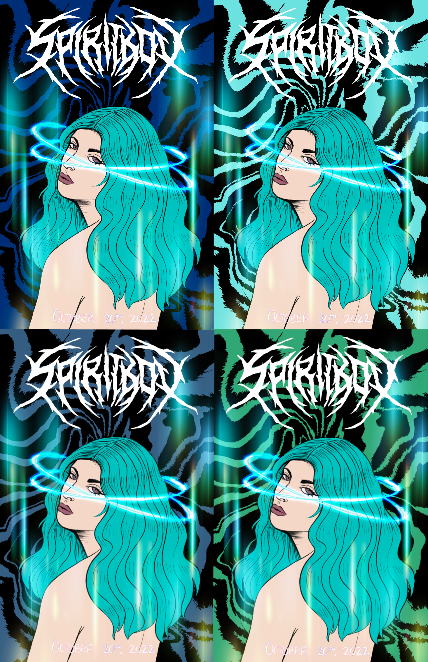 Spiritbox Gig Poster Concepts