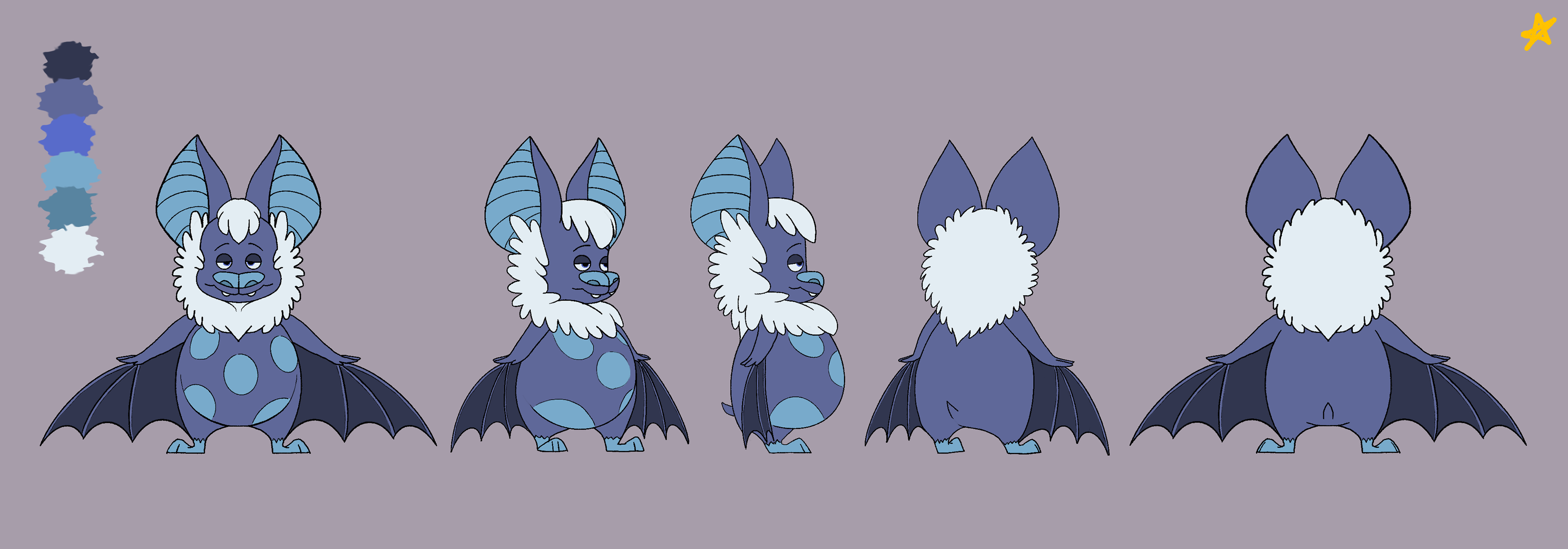 blueberry fruit bat