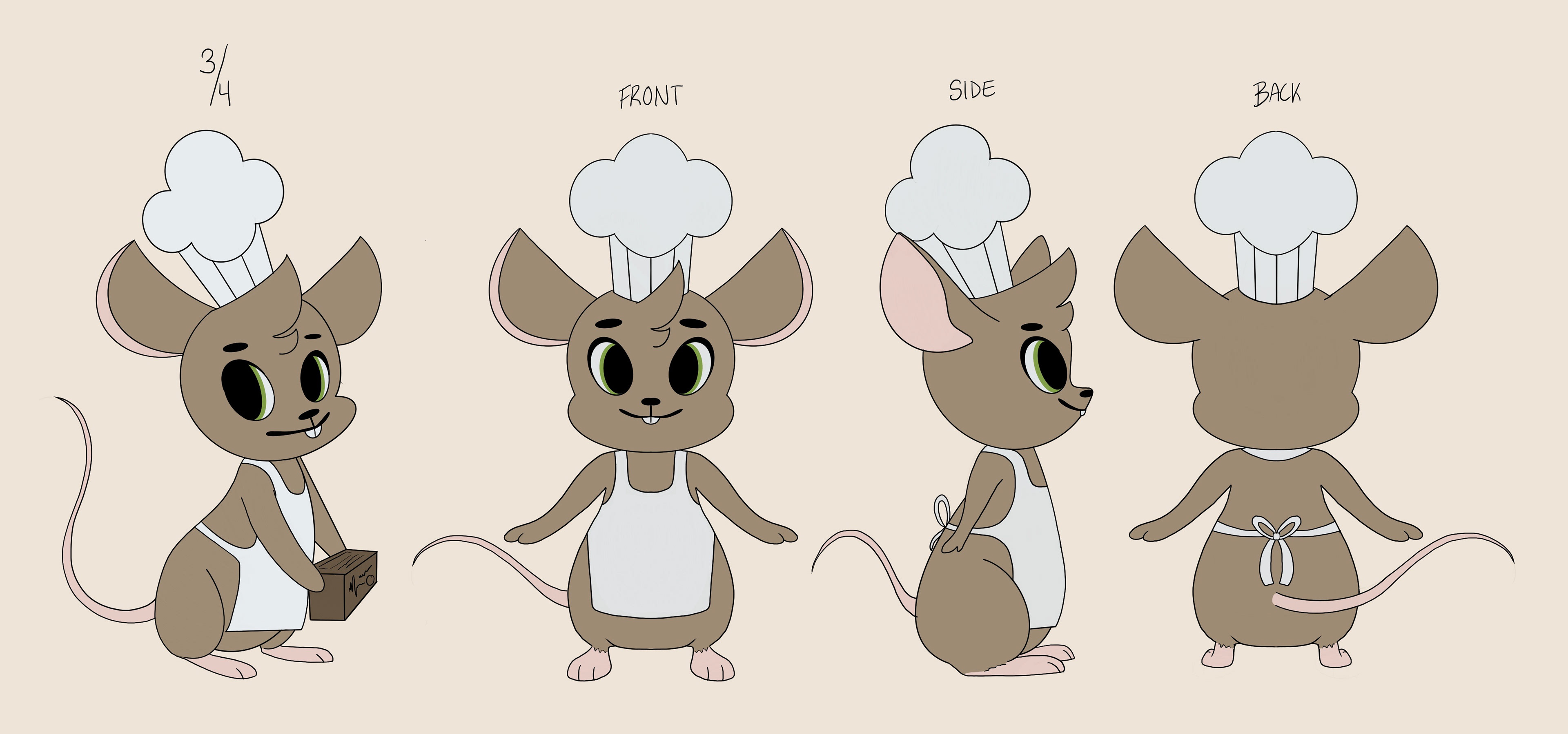 Mouse concept for Tiny Baker 