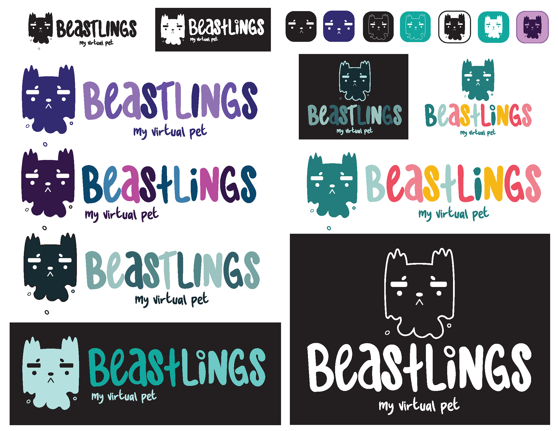 First Logo Iterations