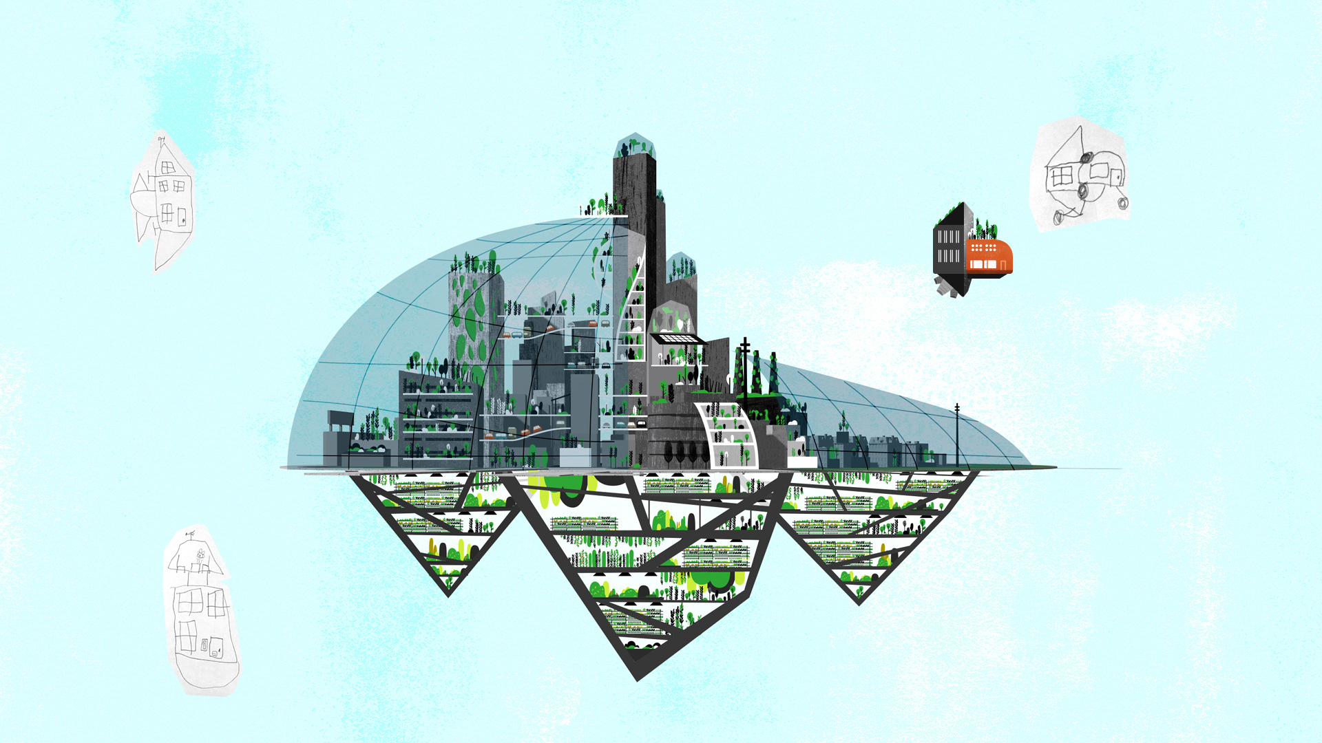 Conceptual work for final scene