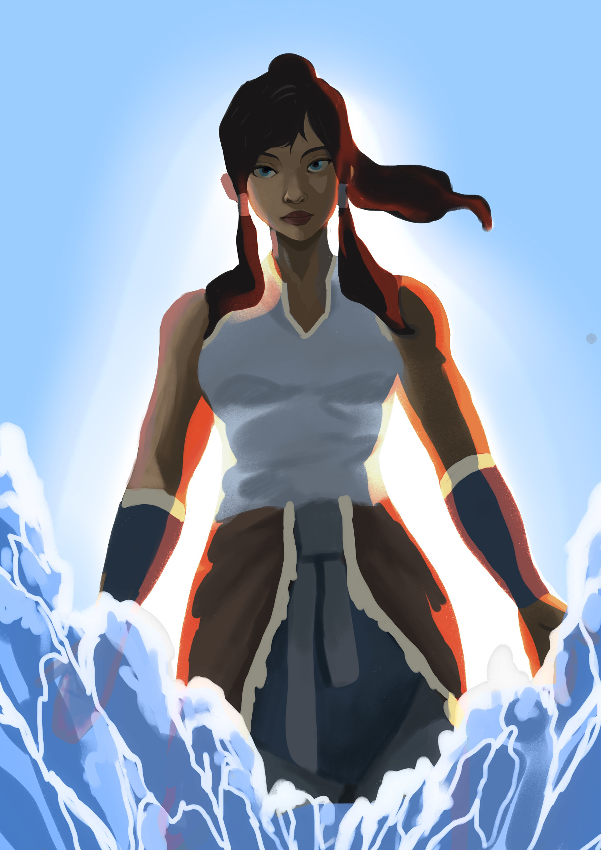 Legend of Korra fan art practise