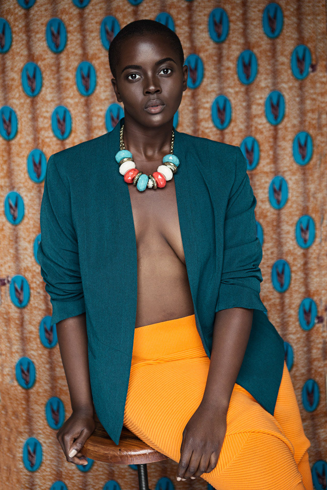 Philomena Kwao for I.D by Michelle George 