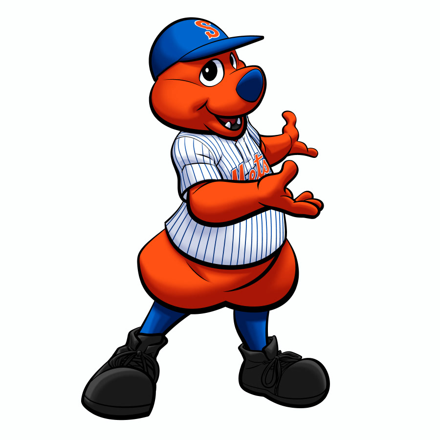 Michael Borkowski - Syracuse Mets Scooch Mascot Art