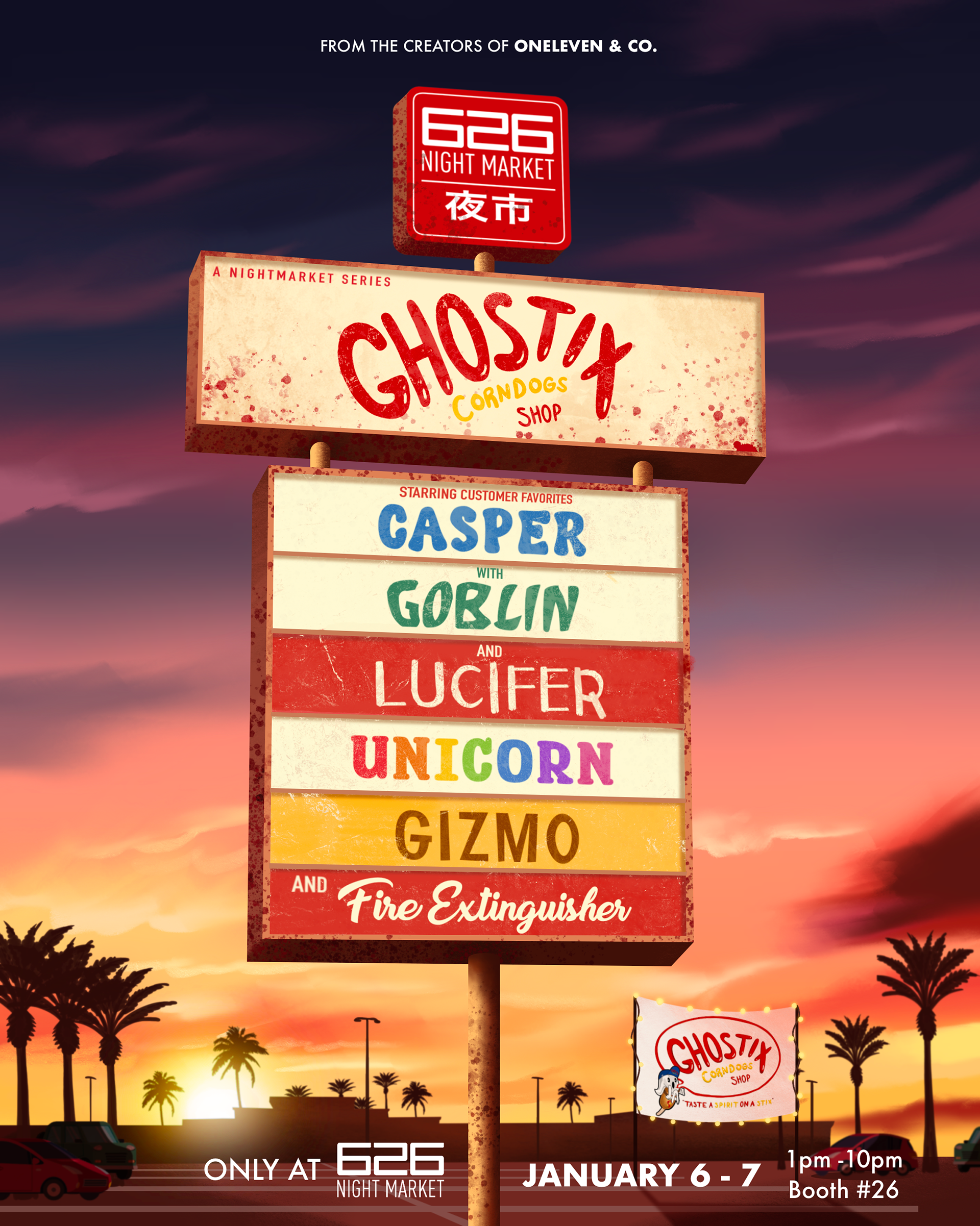 Netflix’s The Brothers Sun X 626 Night Market Mini, Jan '24