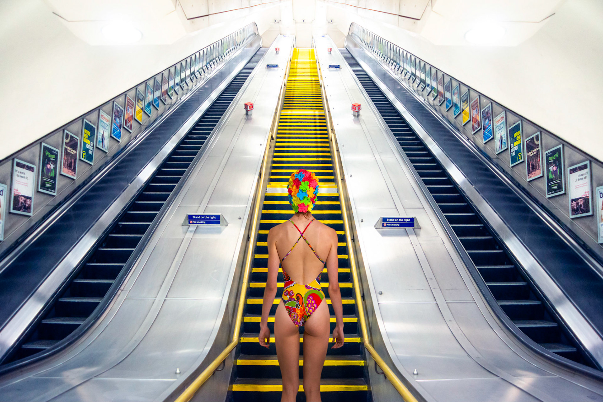 Follow the Yellow Brick Stairs