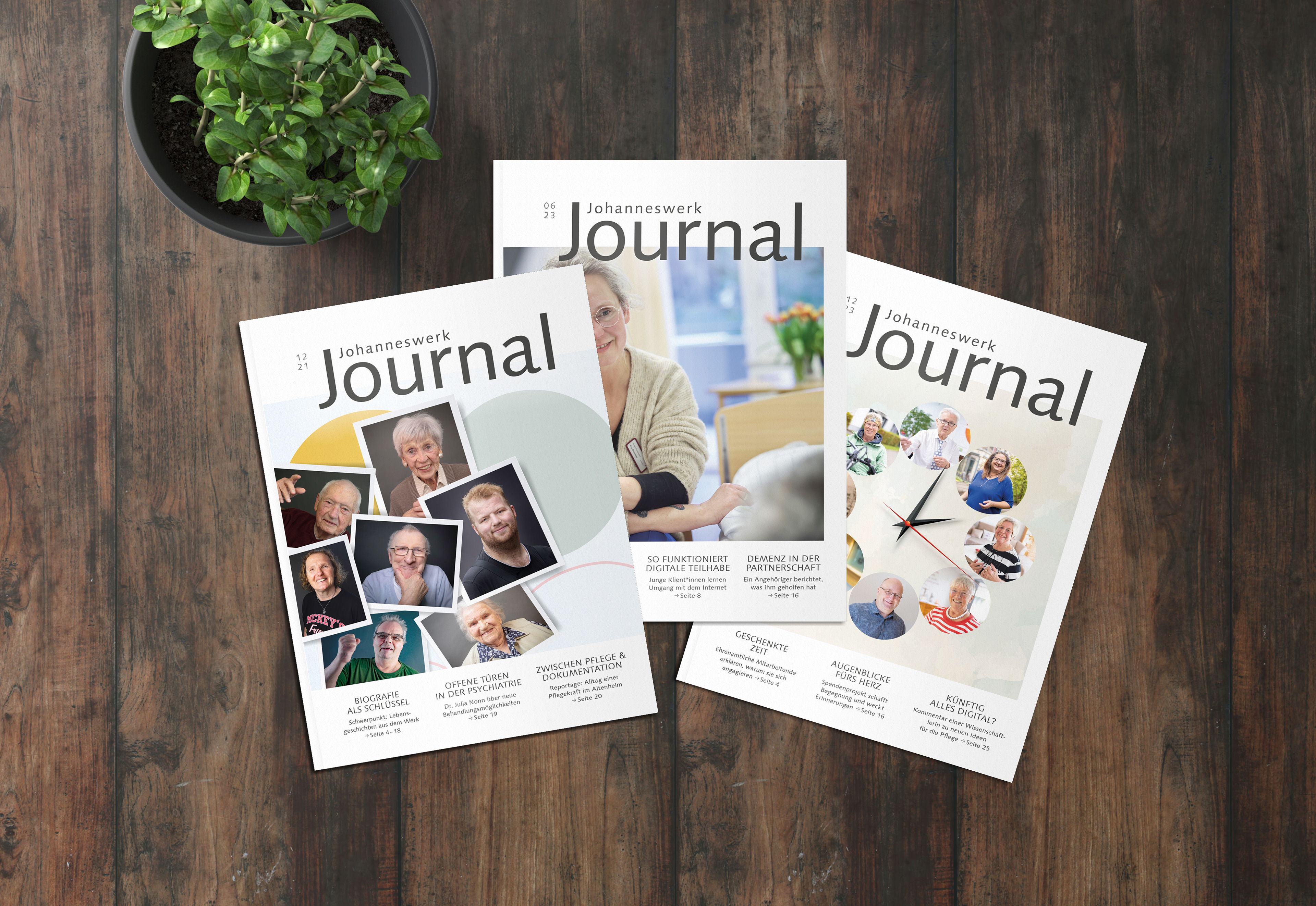 Magazintitel Johanneswerk Journal