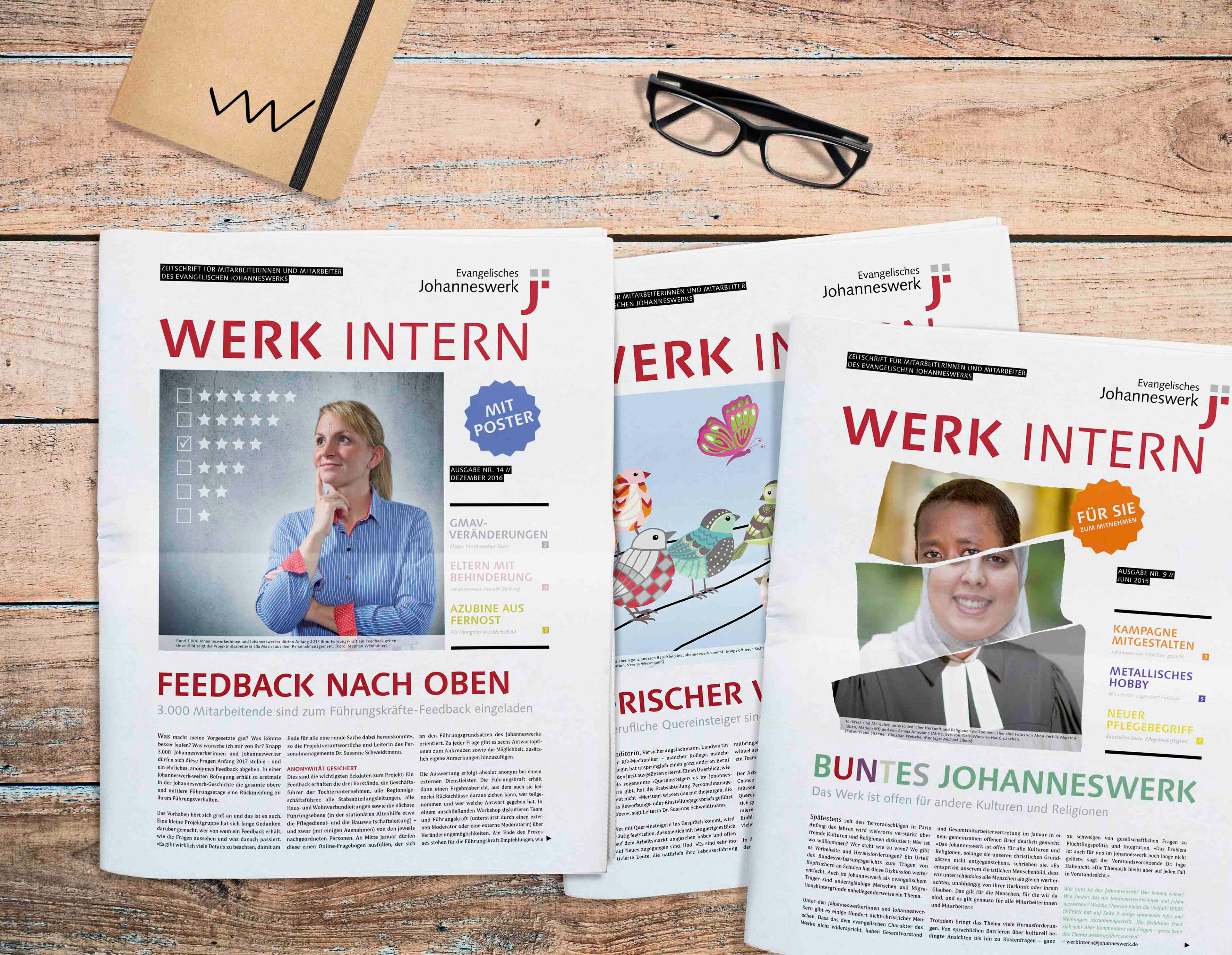 Mitarbeiterzeitung Johanneswerk WERK INTERN