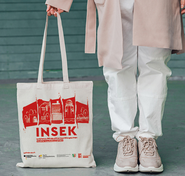 weiteres Motiv Jutebeutel INSEK